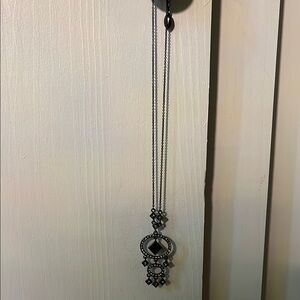 Elegant Black Pendant Necklace